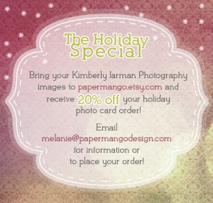 Kim Jarman holiday promo